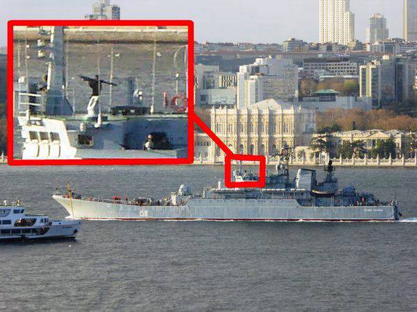 МИД Турции: появление военного с ПЗРК в руках на российском корабле в Босфоре является провокацией