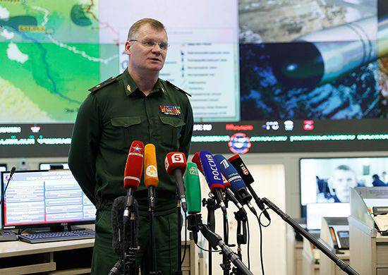 Генерал Конашенков рассказал о действиях российских ВКС РФ в Сирии за минувшие сутки и подверг резкой критике действия американской коалиции