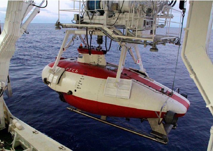 Минобороны завершило испытания глубоководного аппарата «Русь»