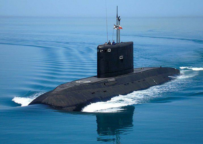 ПЛ «Ростов-на-Дону», отстрелявшаяся 8 декабря по целям в Сирии, вошла в Чёрное море