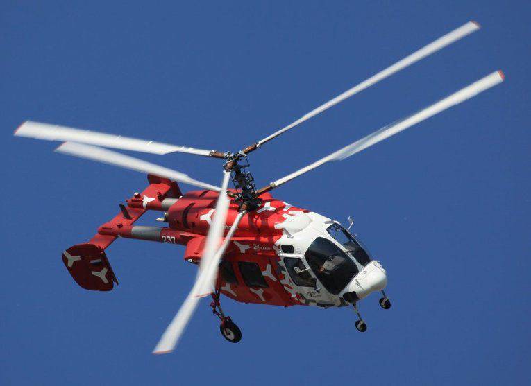 Россия и Индия организуют совместное производство вертолётов Ка-226Т