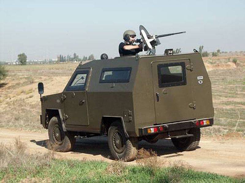 Легкий бронированный автомобиль Saymar Genda Mk II