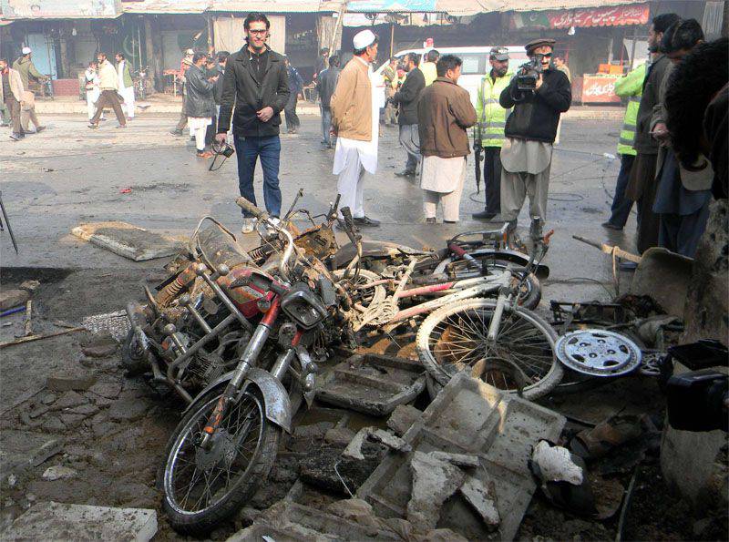 Теракт в крупном городе Пакистана