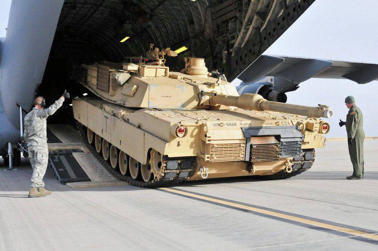 Пентагон доставит в Грузию танки для майских учений под Тбилиси