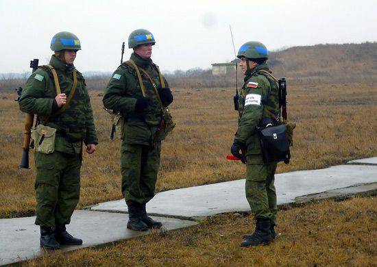 Занятия по боевой подготовке подразделений миротворческого контингента РФ в Приднестровье