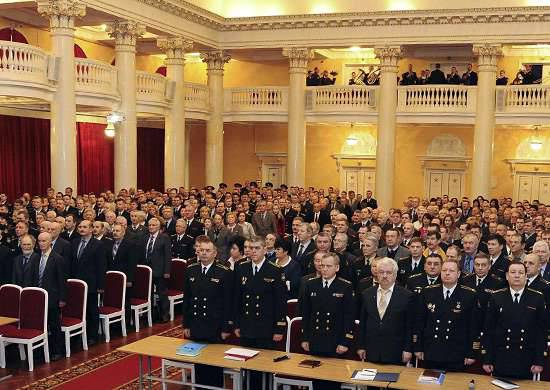 В Санкт-Петербурге проходит сбор командного состава всех флотов РФ