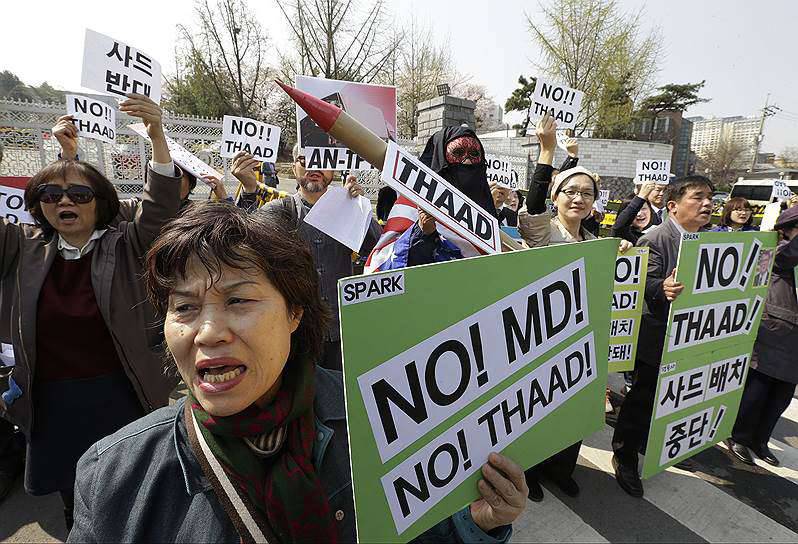 США Разместят в Южной Корее противоракетные комплексы THAAD. Китай выразил недовольство
