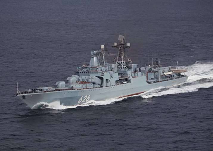 «Вице-адмирал Кулаков» в Средиземном море отработал организацию обороны от подлодок противника