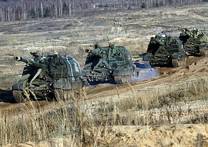 Более 2 тыс. единиц артиллерии выведены на полигоны ЮВО