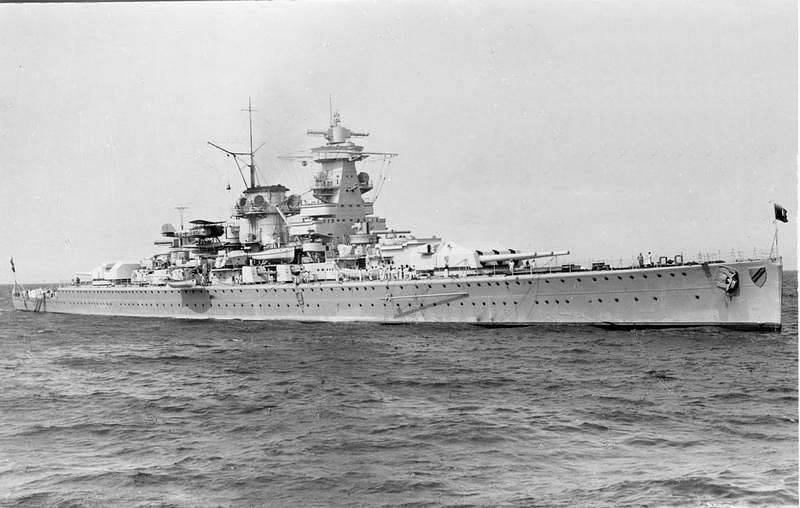 Тяжёлый крейсер Admiral Scheer (Адмирал Шеер): последний удачливый рейдер
