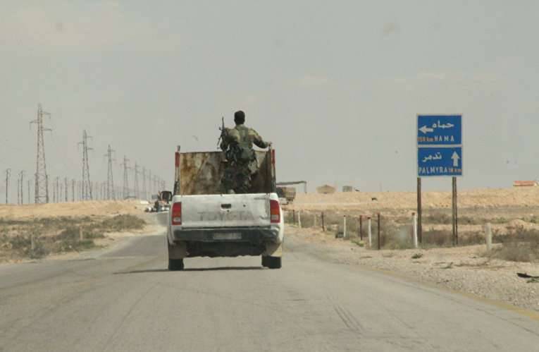Сирийские войска прорываются к исторической части Пальмиры