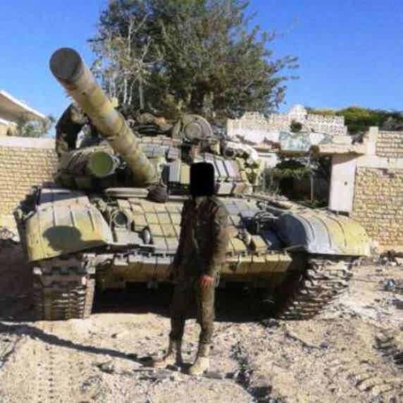 Танки Т-72Б в Сирии