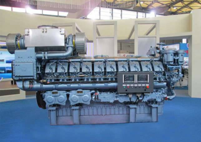 Китайские двигатели для МРК проекта 21631