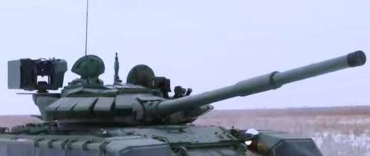 СМИ: казахстанские военные установили на Т-72 турецкий боевой модуль