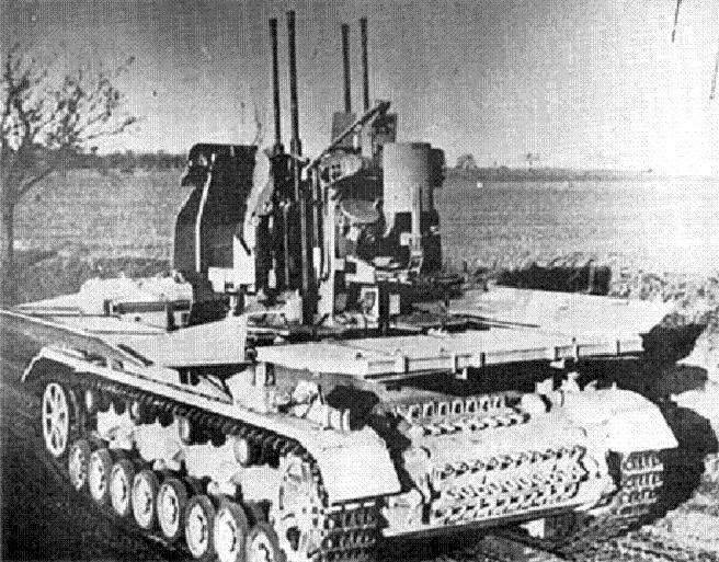 ЗСУ 3.7 cm FlaK auf Fahrgestell Panzerkampfwagen IV (sf) / Möbelwagen (Германия)