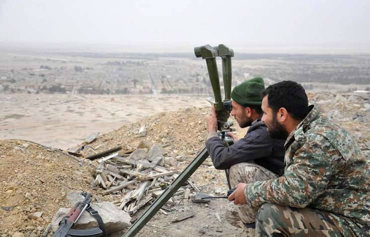 Сирийские правительственные силы заняли господствующую высоту у города Эль-Карьятейн