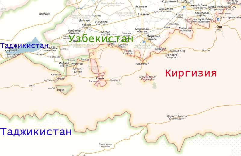Сколько "Нагорных Карабахов" тлеют в Средней Азии?