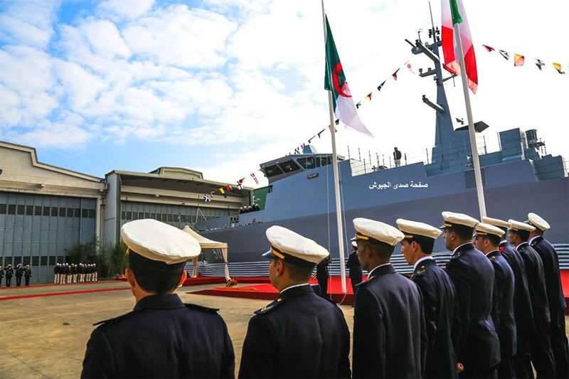 Итальянская Intermarine спустила на воду минный тральщик для ВМС Алжира