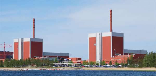 Выброс радиации отмечен на АЭС Олкилуото (Финляндия). Ремонтные работы начнут в понедельник...