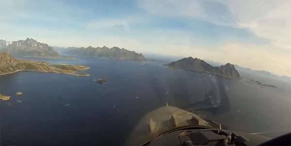 F-16 ВВС Норвегии в ходе учений вместо мишени обстрелял наблюдательную вышку