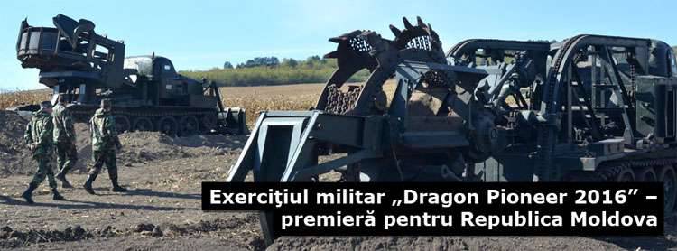 Молдавия готовится принять американский контингент для проведения совместных военных "учений" Dragon Pioneer-2016