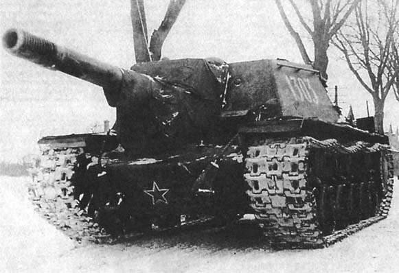 Советские САУ против немецких танков. Часть 2-я