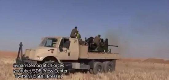 Курдские отряды ведут наступление на позиции ИГИЛ в Ракке