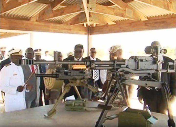 Намибийские морпехи получили российское оружие