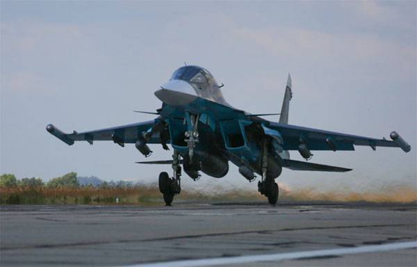 Су-34 ВКС РФ нанёс удар по НПЗ, используемому боевиками ИГИЛ в провинции Хасеке (САР)