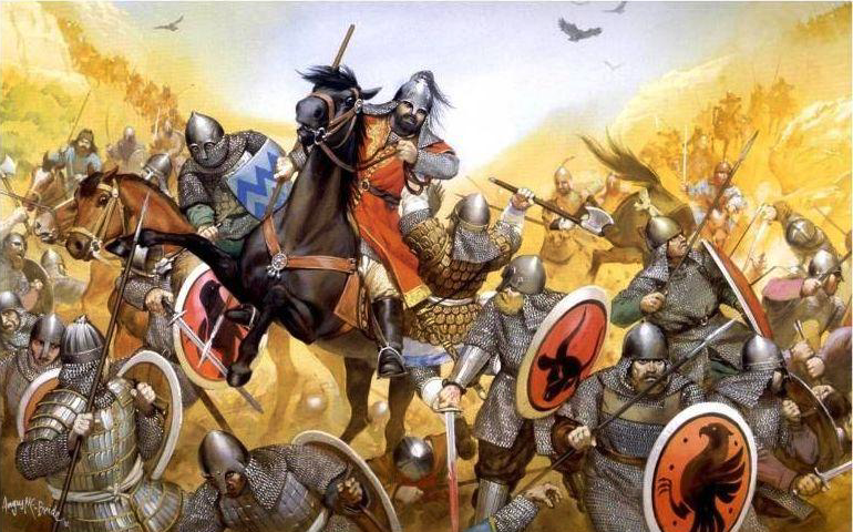 Рисунок 1. Битва при Пуатье