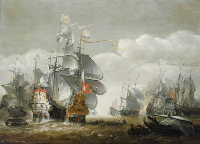 Морское соперничество Англии и Голландии. Сражение при Лоустофте