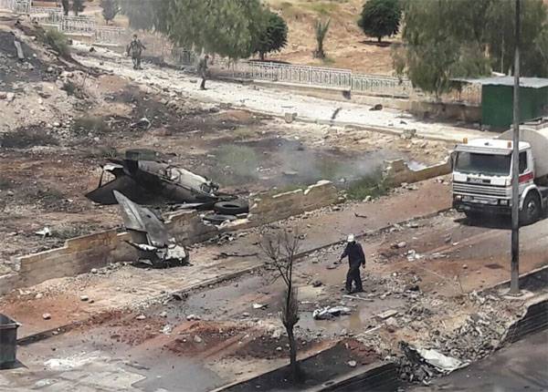 В Сирии разбился истребитель МиГ-21 ВВС САР. Лётчик погиб