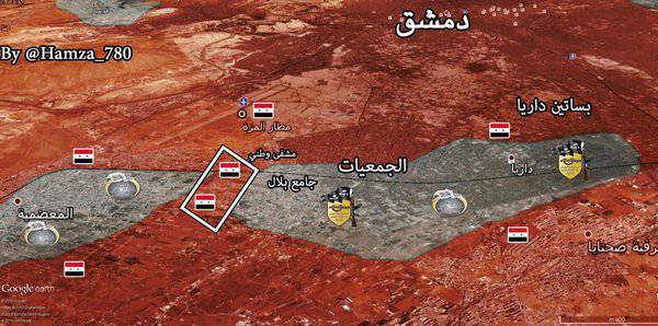 Об успехах сирийской правительственной армии в провинциях Дараа и Дейр-эз-Зор