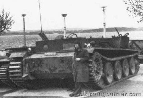 Тяжелый танк Henschel VK 3001(H), Германия