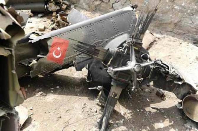 Количество погибших в результате крушения турецкого вертолёта увеличилось до семи