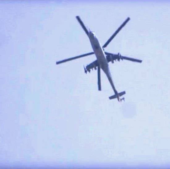 Российский экипаж вертолёта Ми-25 ВВС САР погиб в районе Пальмиры