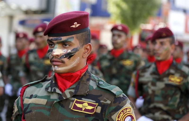 Военный парад в Багдаде