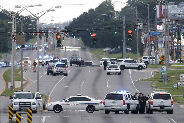 В Луизиане (США) убит афроамериканец, расстрелявший полицейских