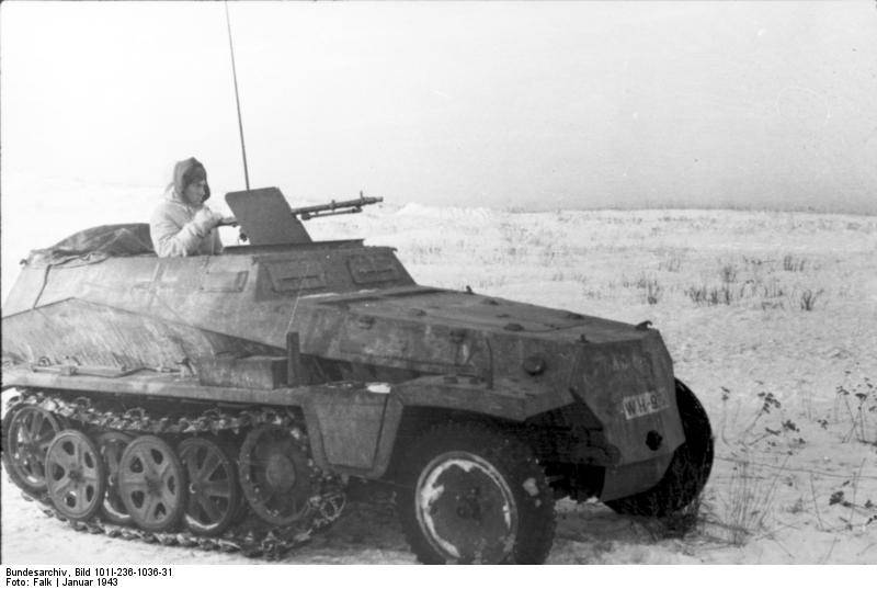 Боевая разведывательная машина Sd.Kfz.250/9 (Германия)