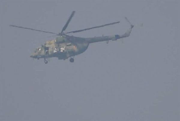 В Сирии сбит российский вертолёт Ми-8