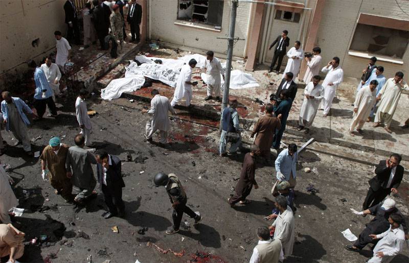Теракт в клинике города Кветта (Пакистан) унёс десятки жизней