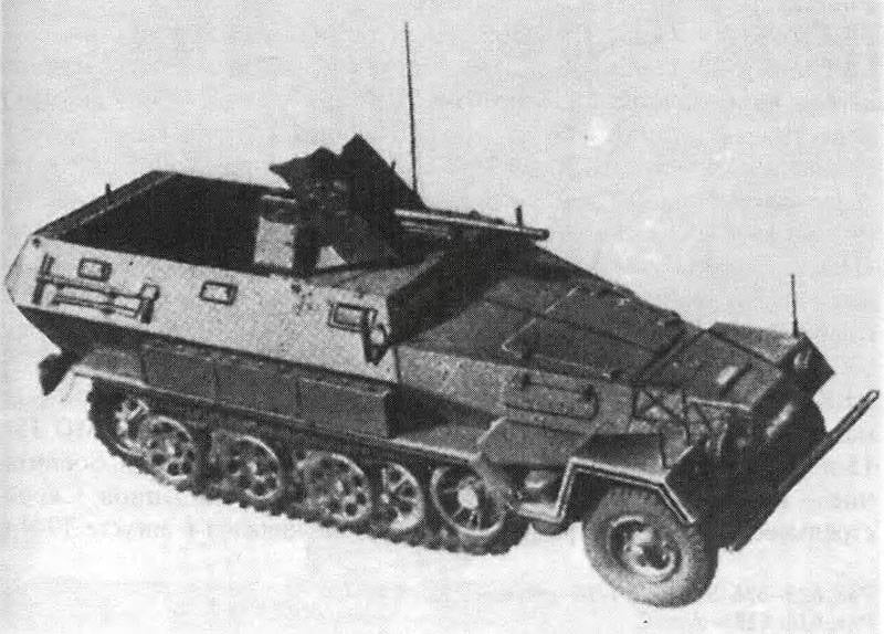 Бронетранспортер с пушечным вооружением Sd.Kfz.251/10 (Германия)