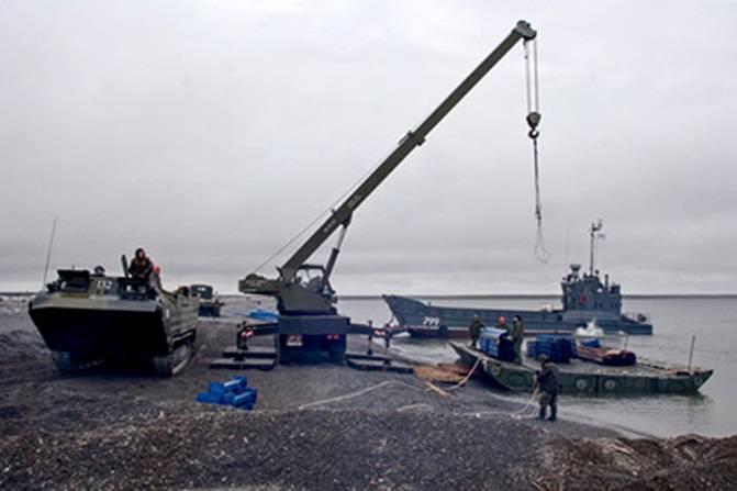 На арктические острова доставлено 190 тыс. тонн грузов для строительства спецобъектов