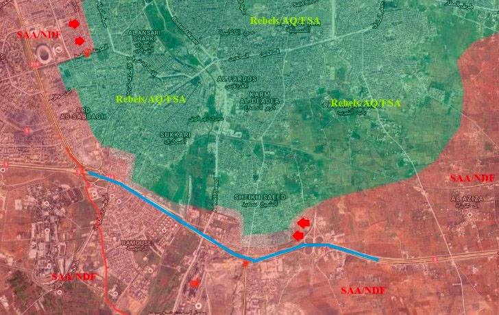 МО РФ: "Оппозиция" в Алеппо минирует коридоры выхода мирного населения