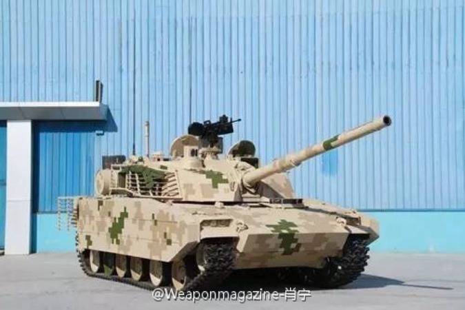 Новый экспортный лёгкий танк КНР