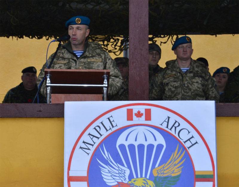 Канадские военные выступают в качестве "наставников" в ходе "учений" во Львовской области
