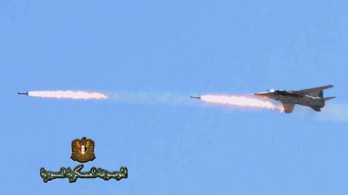 Неуправляемые авиационные ракеты, используемые в Сирии