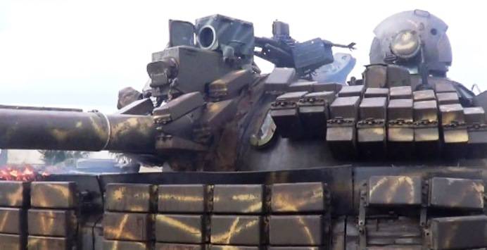 На сирийских танках появились тепловизионные прицелы Viper
