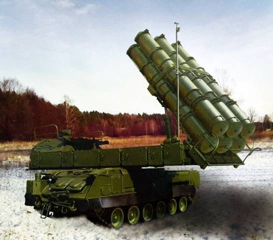 «Алмаз-Антей» передал военным бригадный комплект ЗРК «Бук-М3»