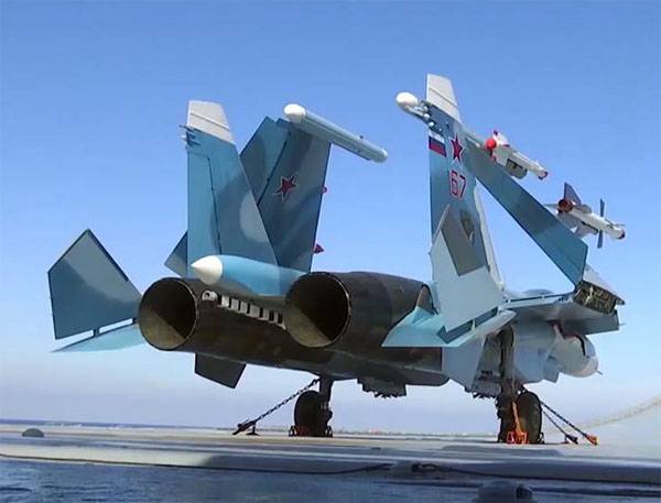 МО РФ: Опубликованная "Коммерсантом" информация о расследовании причин инцидента с Су-33 не соответствует действительности
